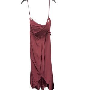 KLEIN FELD Burgundy Bridesmaid Dress Size 14 - Wedding Guest